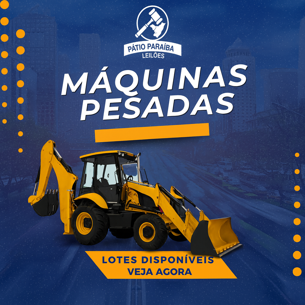 LOTES DE MÁQUINAS PESADAS